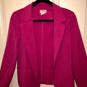 Love...ady Pink Blazer Small